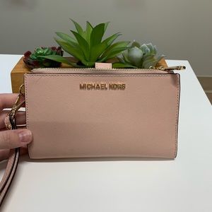 Baby Pink Michael Kors Wristlet